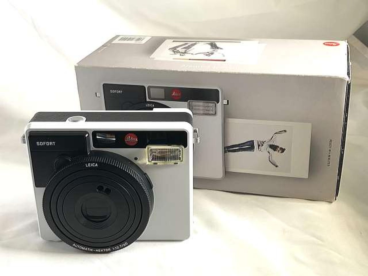 Leica SOFORT 2754 Instant AF Film Camera White w/ Box | eBay