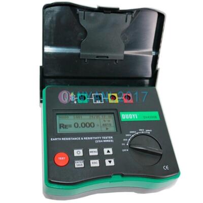 1PC New DY4300B 4-Terminal Earth Resistance 400~500Hz Soil Resistivity Tester #A