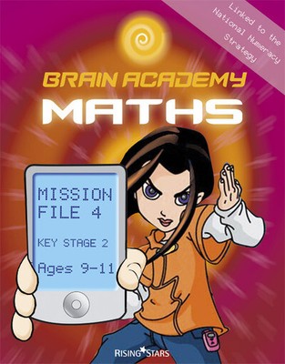 Haggis, Charlotte : Brain Academy Maths Mission File 4 (Ages Fast and FREE P & P