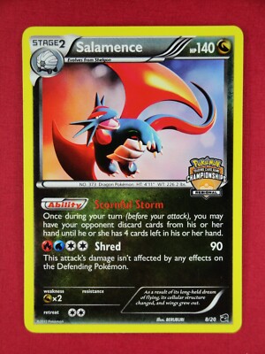  REGIONAL SALAMENCE PROMO    Dragon Vault Pokémon 8/20 | Holo Rare | NM-Mint |