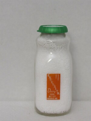 TSPHP Milk Bottle Excelsior Dairy Frederick MD FREDERICK COUNTY Unusual Shape