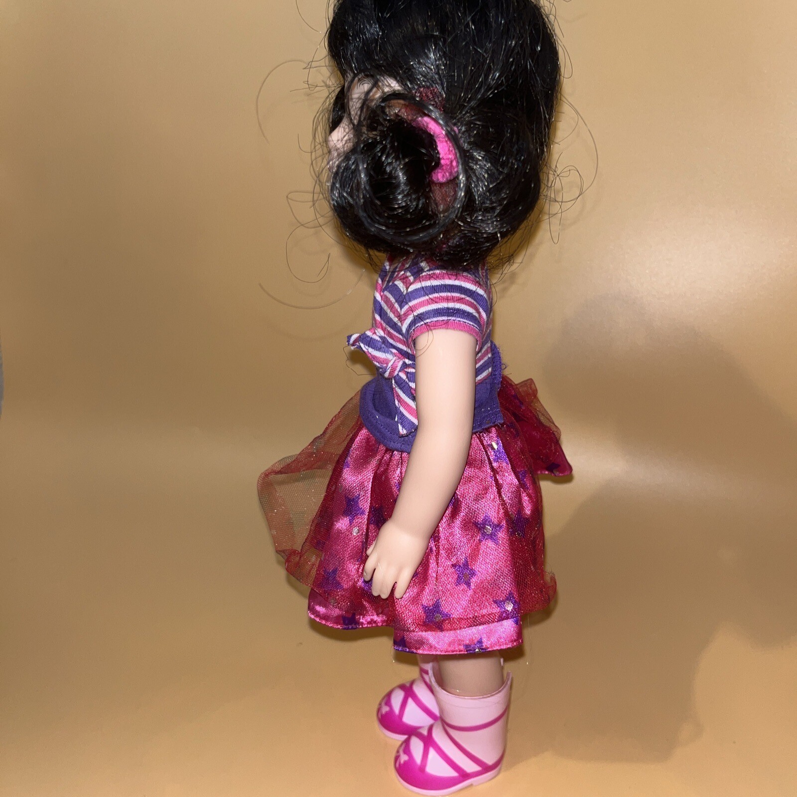 American Girl Willie Wishers Emerson Doll 14.5" Retired With Outfit & Boots