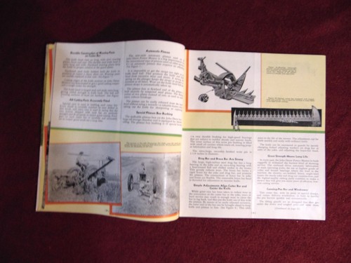1939 Vintage John Deere Tractor Mowers The Enclosed Drive Mowers Sales Brochure - Picture 8 of 15