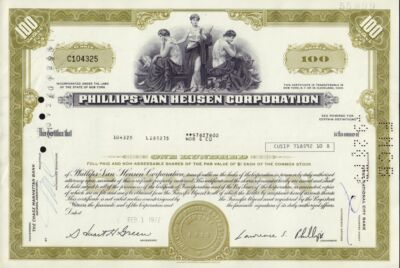 Phillips-van Heusen (now PVH NY owners of Calvin Klein Tommy