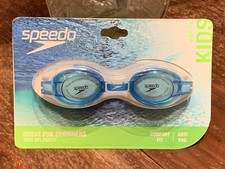 Speedo Kids' Splasher Swimming Goggles- Blue/Celeste, Ages 3-6