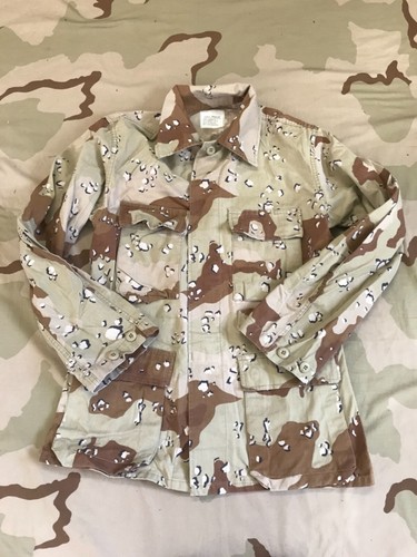 DESERT STORM CAMO BDU SHIRT CAMOUFLAGE 
