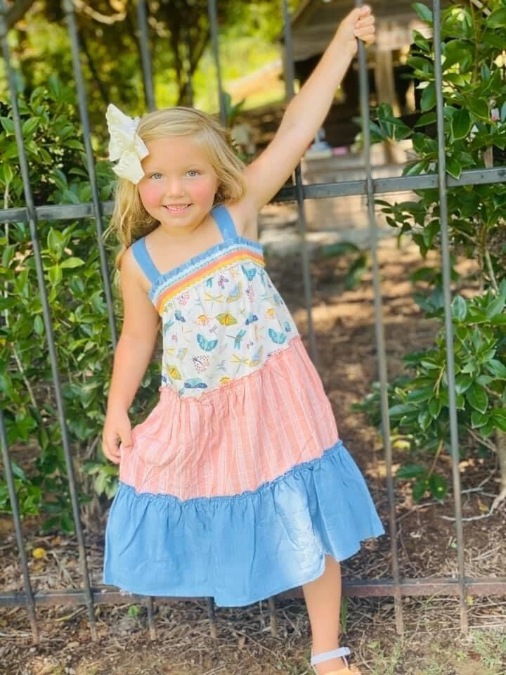 Matilda Jane Love Bug Dress Size 4 Butterfly Dragonfly NWT NIB 29059D