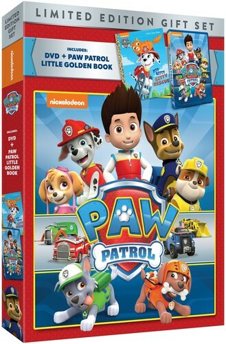 Paw Patrol, Nickelodeon Limited Edition DVD+Little Golden Book - NEW, SEALED - Foto 1 di 1
