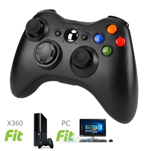 2.4GHz Wireless Game Controller Gamepad for Microsoft XBOX 360 & PC WIN 7 8 10 - Picture 13 of 34