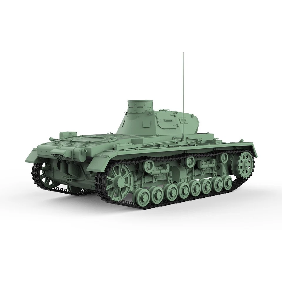 SSMODEL 1:1250 Pz.Kpfw.III Ausf.B 6pcs - Image 2 of 4