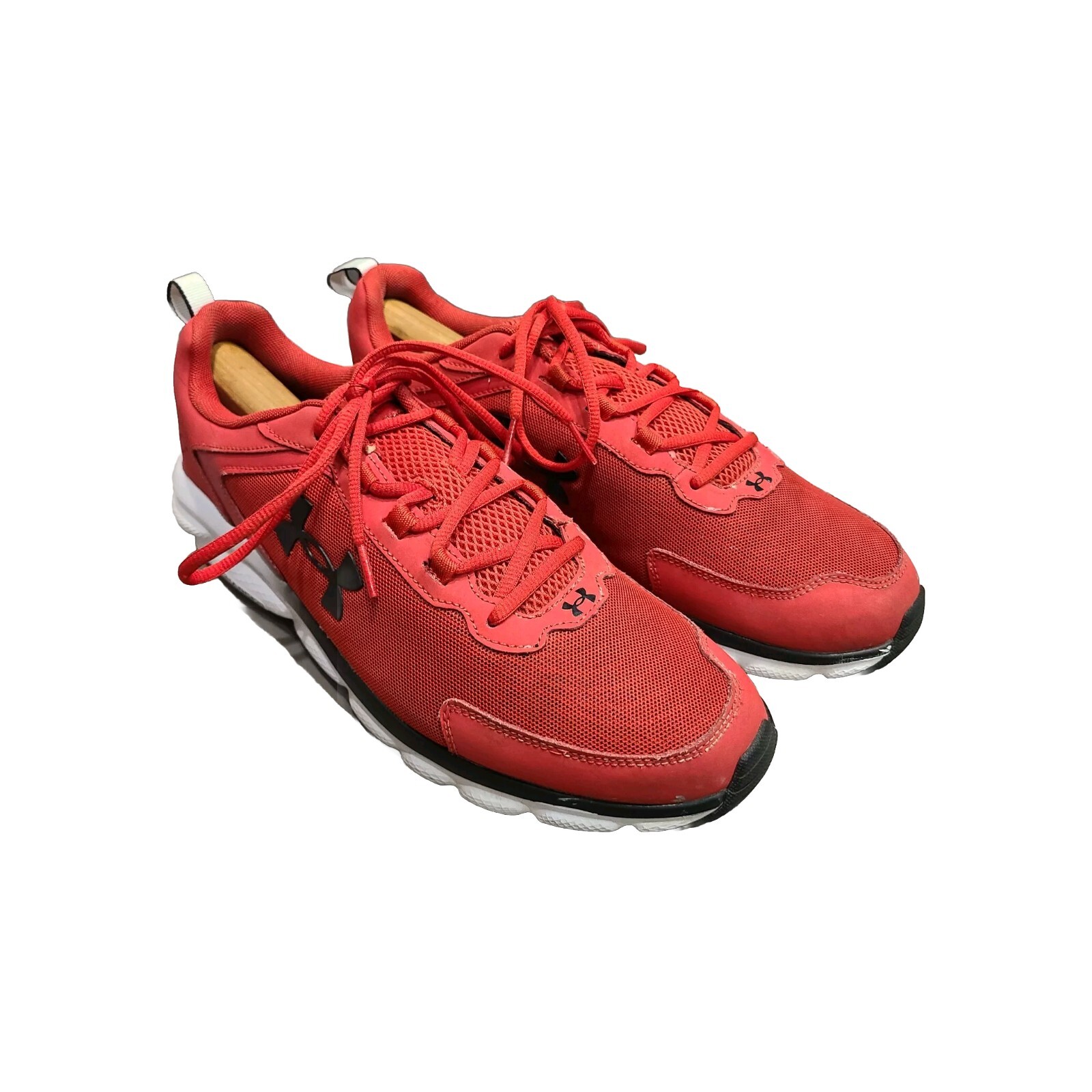 Under Armour Charged Assert 9 Red Running Shoe Me… - image 1