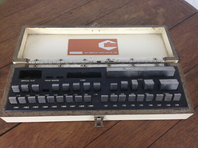Vintage Alina 31 Piece Gauge Block Set in Case