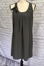 J. Crew Women’s Dark Gray Sleeveless Shift Sheath Dress Size 4