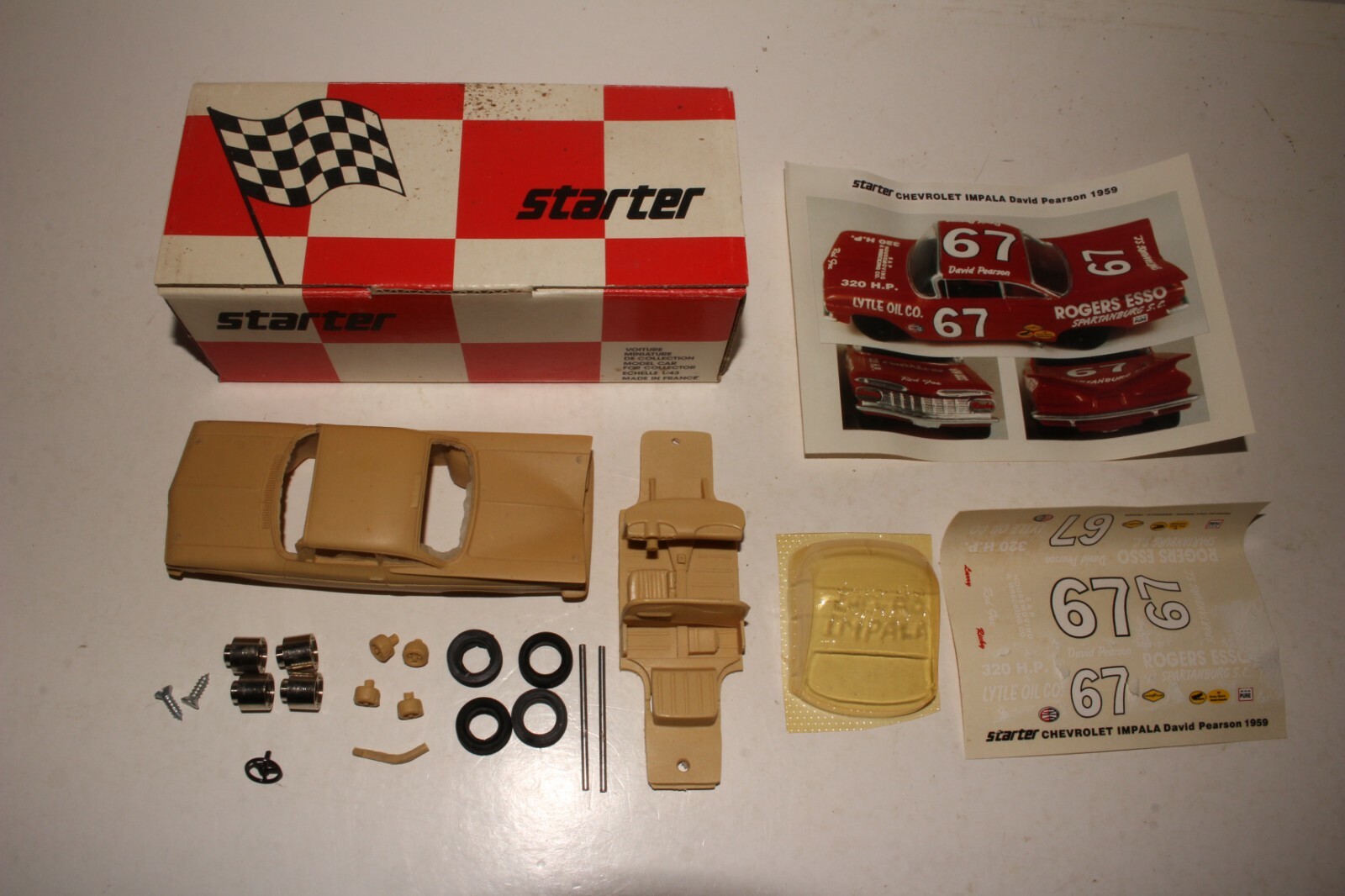 Race Car, Resin Kit, Boxed