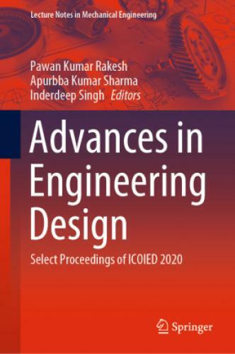 Thumbnail - Advances In Engineering Design Select Proceedings Of Icoied 2020 6190