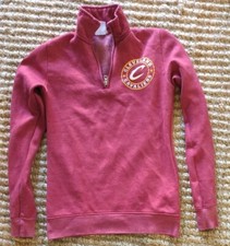 Girls NBA Quarter Zip Pullover Cleveland Cavaliers YOUTH M Fan Sweatshirt