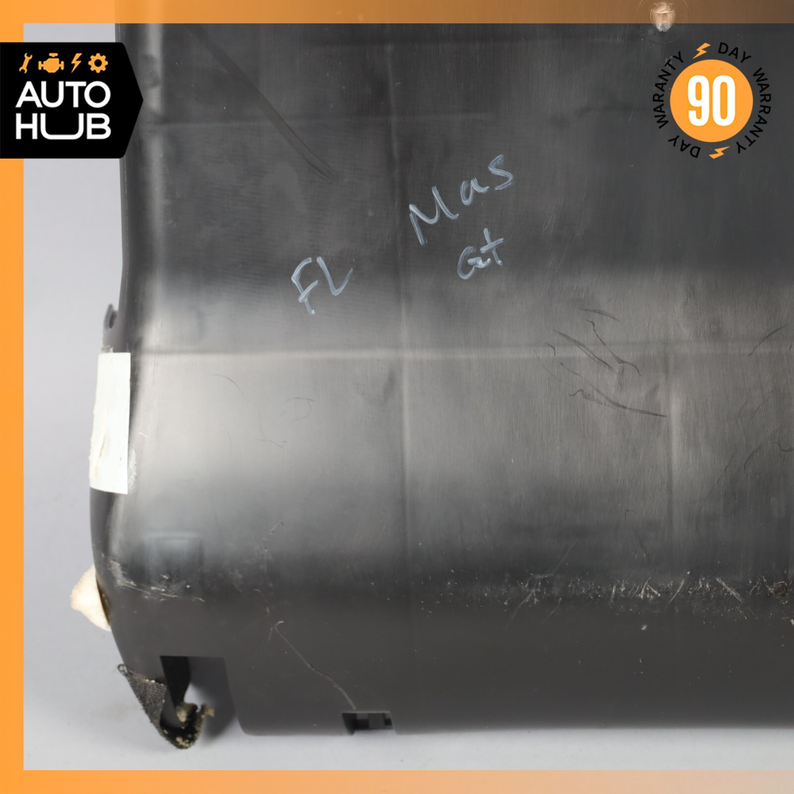 08-12 Maserati GranTurismo S M145 Left Side Seat Backrest Cover Panel Trim OEM