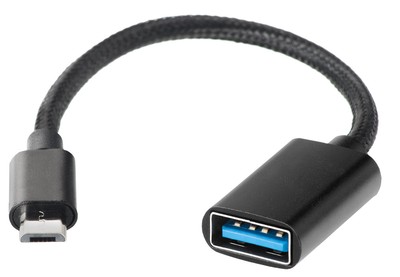 Micro USB auf USB OTG Adapter für Allview Wi7 Android USB On-The-Go Kabel