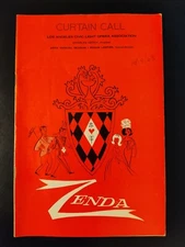 Anne Rogers Chita Rivera in Zenda 1963 Los Angeles Civic Light Opera Playbill