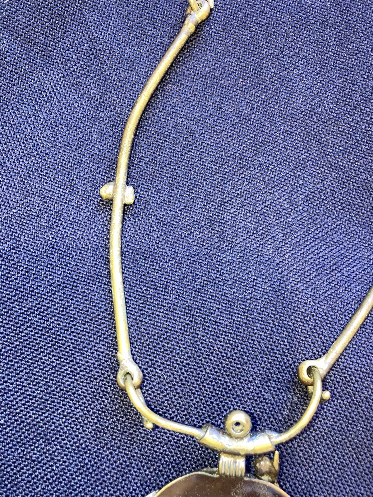 Vintage Bronze Colour Necklace Statement Jewellery, Goth, Steampunk 10