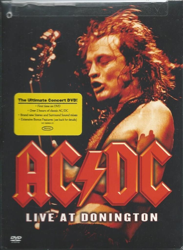 【輸入盤DVD】AC/DC LIVE at Donington AC/DC LIVE AT DONINGTON SEALED DVD | eBay