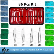 Emergency Trauma Tactical First Aid Practice Kit Survival Medical Portable Pack