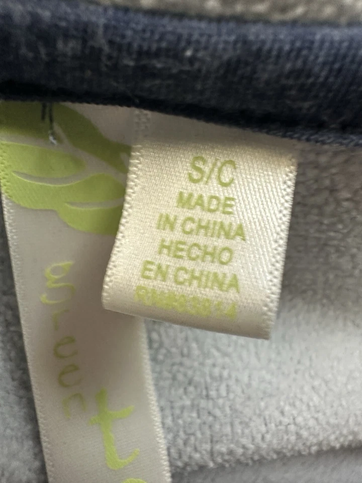 Женский пуловер Green Tea Blue Cowl Neck с длинным рукавом размер Small - Изображение 4 из 4