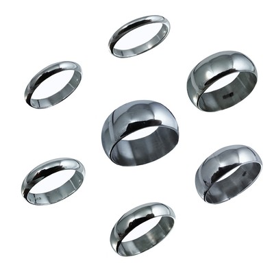 Sterling Silver Plain WEDDING BAND. 925 Solid Silver Ring 3mm 4,5,6,8,10,12,14mm