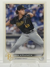 Max Kranick 2022 Topps #325 RC Pittsburgh Pirates