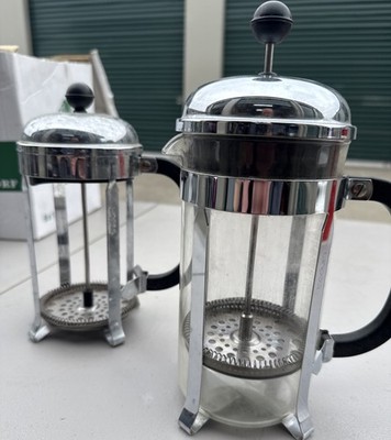 Bodum French Press Coffee Maker - Glass w/ Chrome - 4 Cup/32 oz
