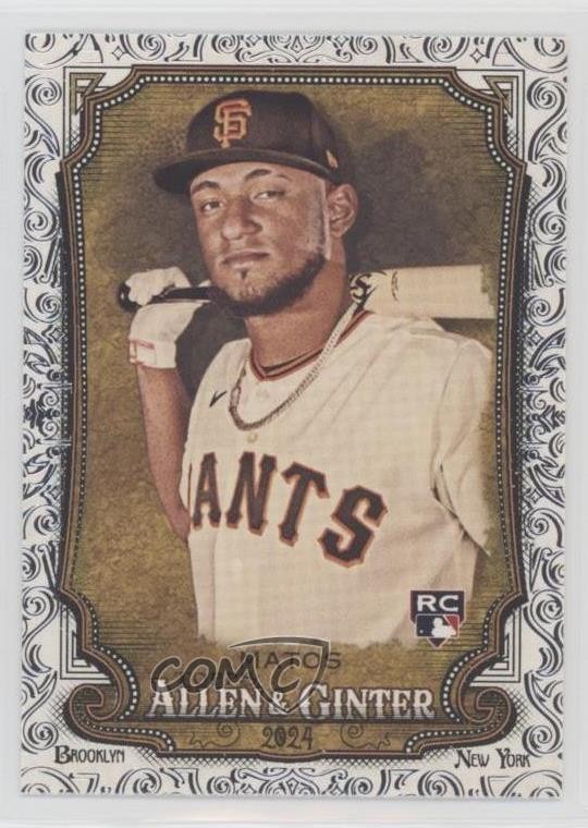 2024 Topps Allen & Ginter Foil Filagree Luis Matos #59 Rookie RC c3c