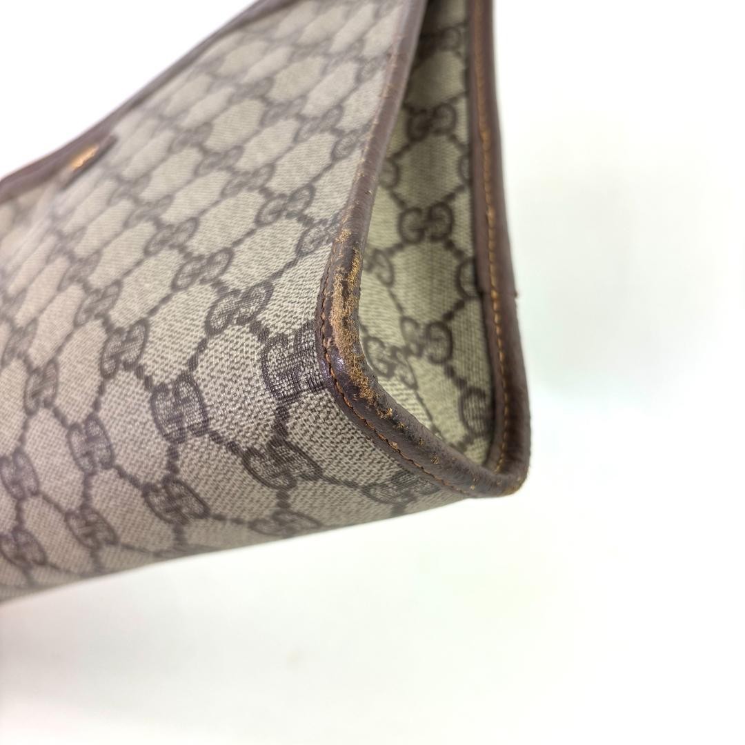 GUCCI Old Gucci Clutch Bag GG Pattern — image 4