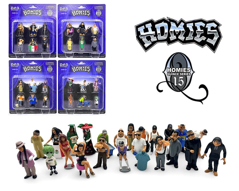 Homies Figures 1.75″ Series 15 Quince Assortment 24 Figures | eBay