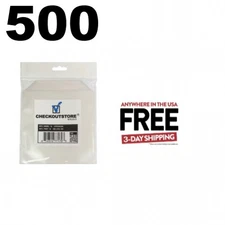 500 CheckOutStore Stamp & Die & Stencil Clear Storage Pockets (6 x 6) **1-3 DAYS