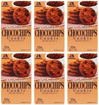 Japanese Cookies Chocochips Chocolate Chips Biscuit Candy Snack Morinaga 130g