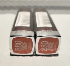 2 PACK MAYBELLINE #880 ELECTRIC ORANGE NEW STILL in ORIGINAL FACTORY SHRINK WRAP