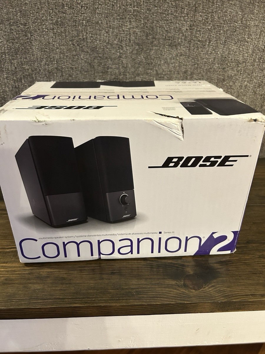 Bose Companion 2 2.0 Channel Portable Speaker System for sale