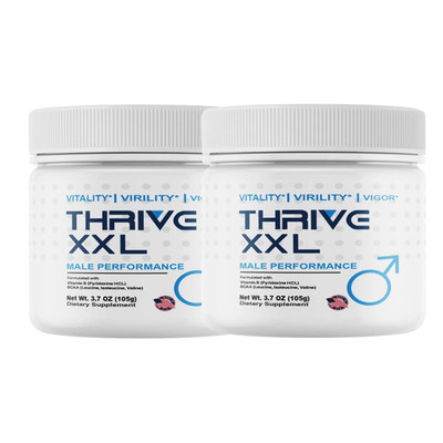 (2-Pack) Thrive XXL Male Powder   Thrive XXL Powder Supports Male Health