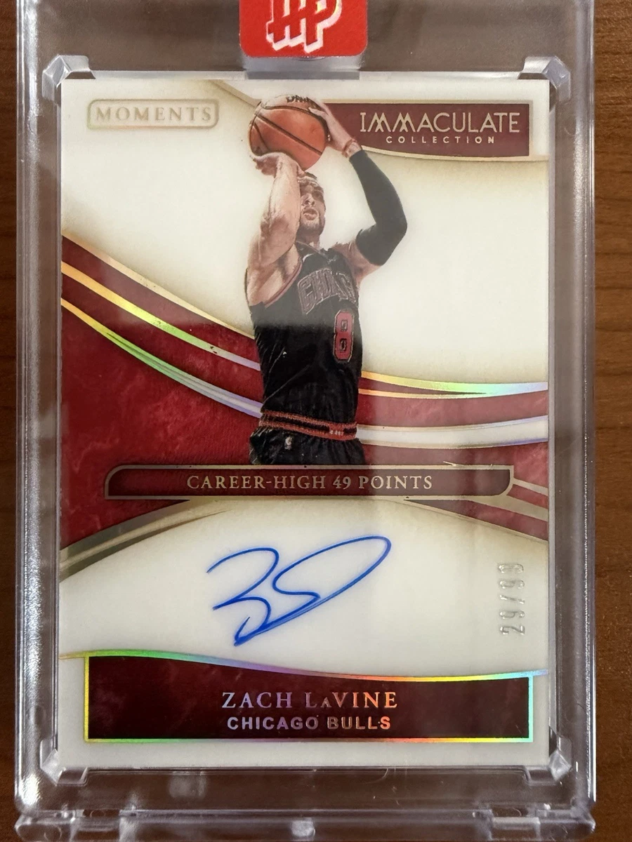 Zach LaVine Basketball Chicago Bulls Sports Trading Card Singles