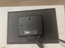 Sony DPF-D92 9 Inch LCD S Frame Digital Photo Frame Black EUC 16:9 Ratio