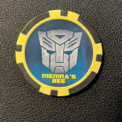 Personal Gaming Chip Bumble Bee  (Larry & Menina Noble)