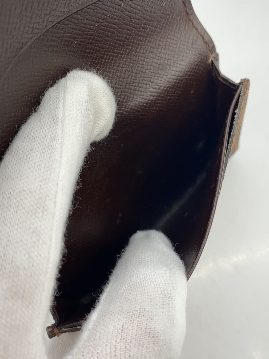 LOUIS VUITTON Envelope Carte de Visite Damier Ebene BRW All-Over Print Women' thumbnail 5