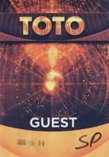 Toto Guest Backstage Pass
