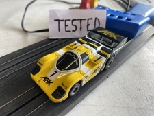 Slot Car AFX , Aurora 1987 Porsche 962 24 Le Mans TESTED in Excellent Condition