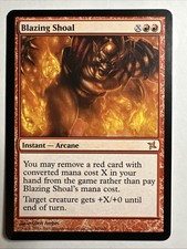 Blazing Shoal Betrayers of Kamigawa Regular MTG Card NM