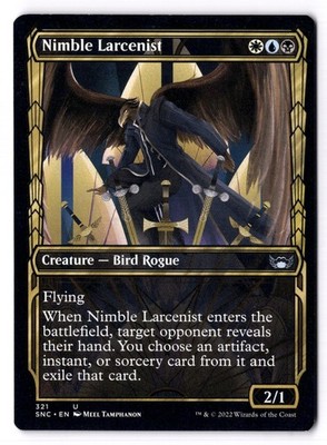 Nimble Larcenist NM* SHOWCASE Streets Of New Capenna 321 mtg -UnltdCards