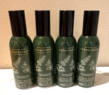 BATH  BODY WORKS STRESS RELIEF EUCALYPTUS SPEARMINT CONCENTRATED ROOM SPRAY 4X