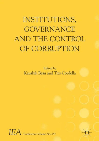 Kaushik Basu (U. A.) | Institutions, Governance And The Control Of Corruption-image