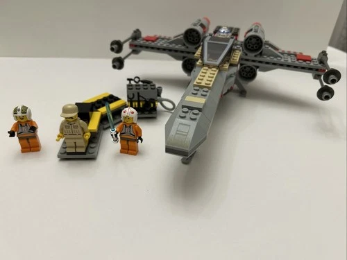 LEGO Star Wars Set 7140: X-Wing Fighter, 100% Complete W/ Minifigs!