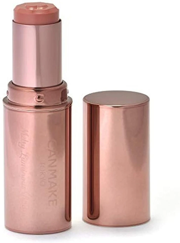 Té de leche de rosa CANMAKE Melty Luminous Rouge T02 3,8 g Foto 2 de 4